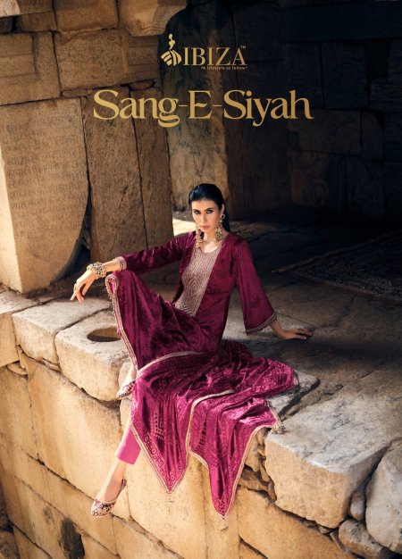 Sang E Siyah By Ibiza Velvet Designer Salwar Kameez 